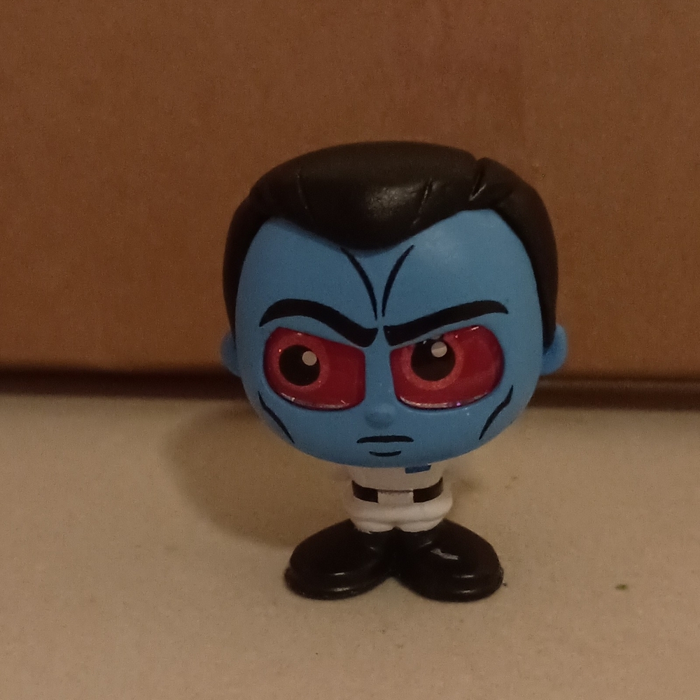 Blue and Black Action Figure Toy